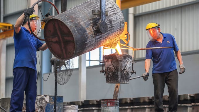Виробництво сталі в Китаї минулого тижня скоротилася на 5,4%