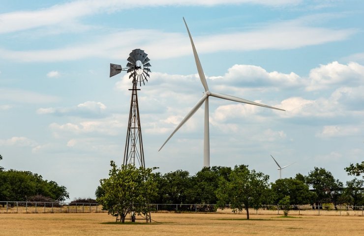 Ветер стал самым популярным источником возобновляемой энергии в США