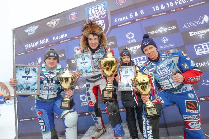 The final of the personal world championship for motorcycling on ice gathered in Shadrinsk of the strongest riders of the planet