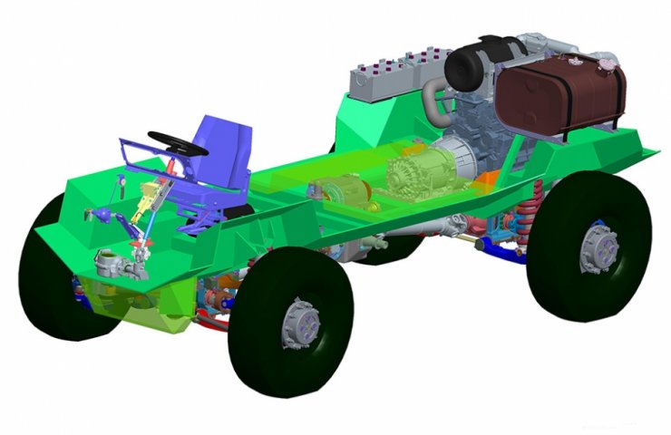«АвтоКрАЗ» расширяет линейку самоходных шасси