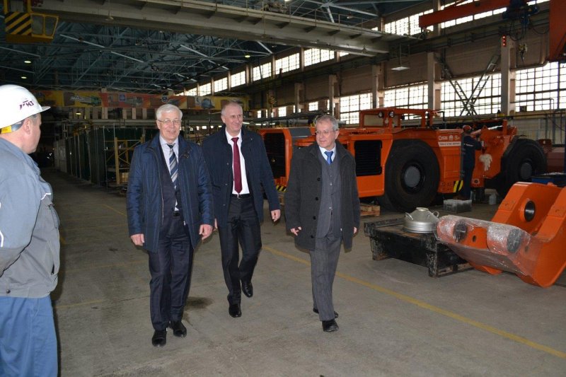 The Czech diplomat praised a joint project of UMMC and the company Ferrit