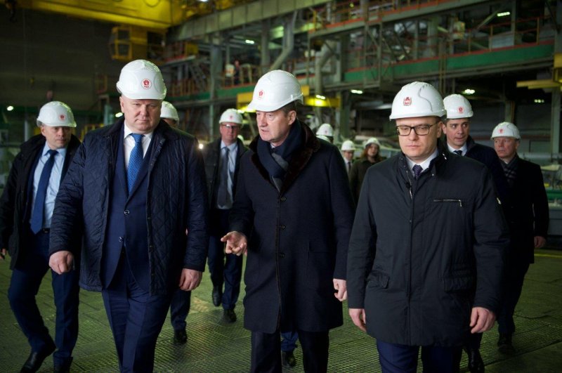 The Plenipotentiary of the President Nikolay Tsukanov visited the Chelyabinsk zinc plant