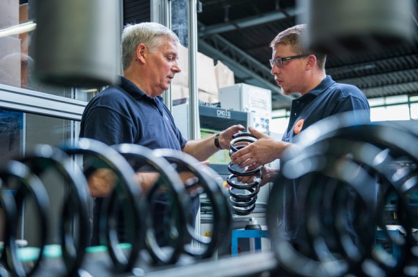 ThyssenKrupp starts the restructuring of the springs and stabilizers in Germany