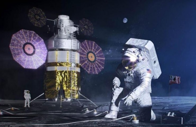 В NASA опубликовали планы постройки обитаемой базы на Луне