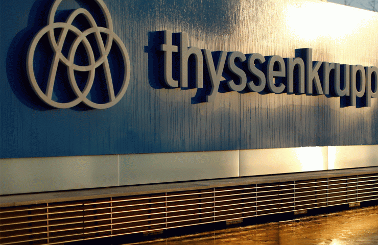 Германия помогла Thyssenkrupp срочным кредитом в миллиард евро