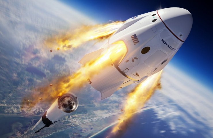 YUZHMASH company congratulated SpaceX on the successful launch of the spacecraft Crew Dragon