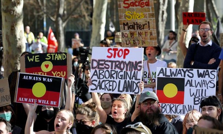 The natives refused to accept Rio Tinto after the blasting of their sacred caves in the Pilbara