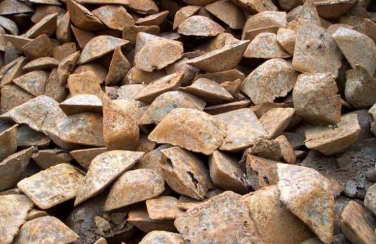 Ukraine has overtaken the United States in production of iron and came in ninth place in the world