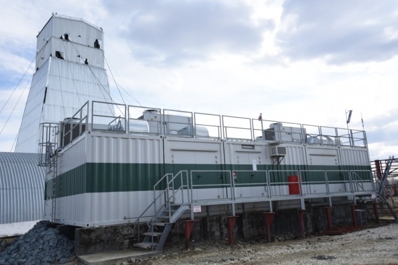 In the mine shaft "of the Skip-Cage" Novo-Uchalinsky mine passed first horizon