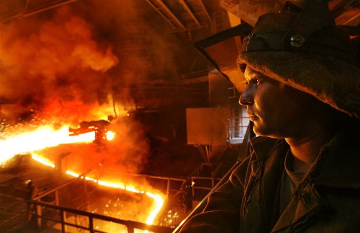 For half a year the Ukrainian steel production decreased by almost 8%