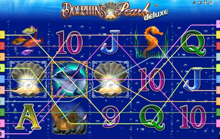Famous slot Dolphin's Pearl Deluxe CASINO AZART PLAY