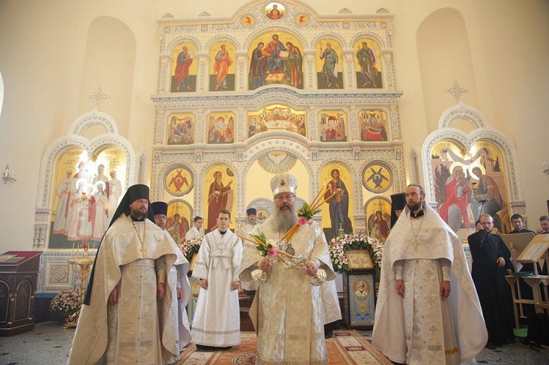 Митрополит Кирил освятив «батьківський» храм у Верхній Пышме
