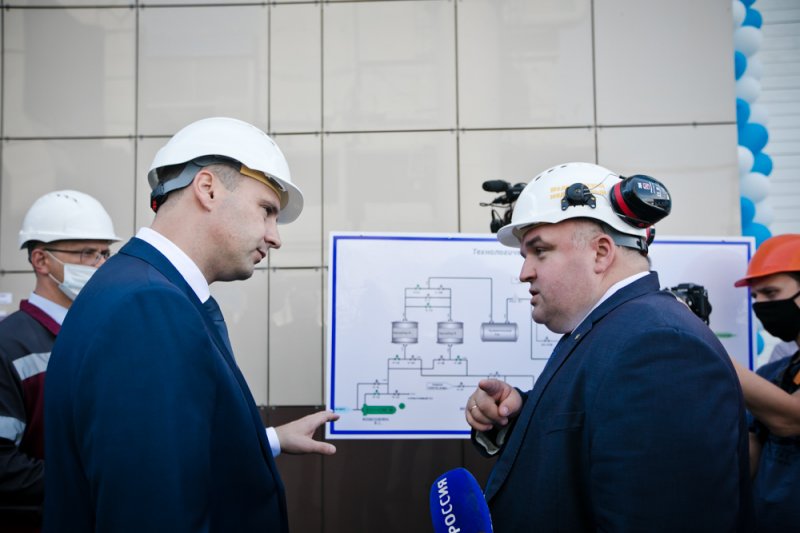 A new oxygen station was launched in Mednogorsk and a fitness center was put into operation
