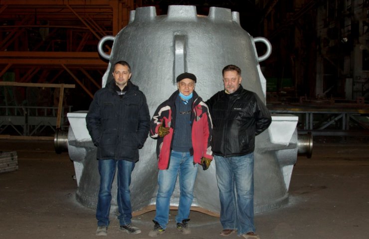 JSC «Dneprotyazhmash» Has Made Its First Matte Ladle