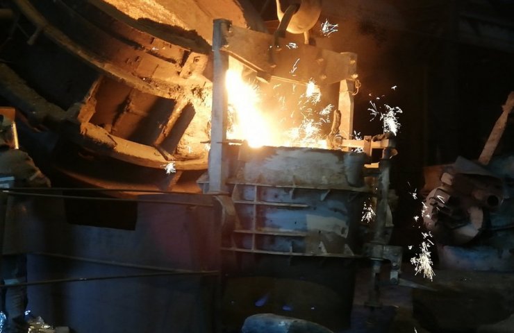 На Днепровском металлургическом заводе восстановили производство глуходонных изложниц