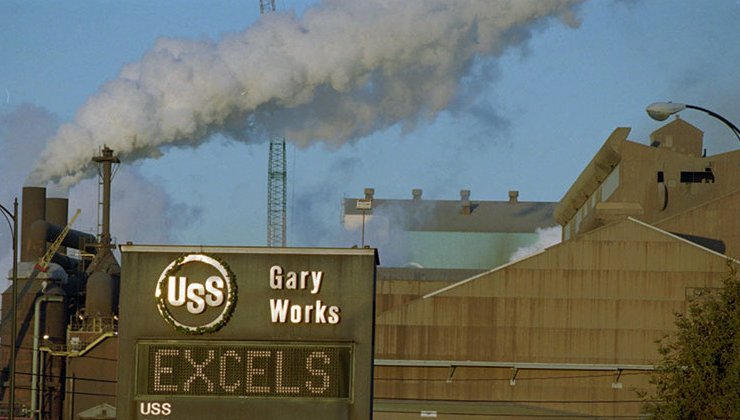 US Steel relaunches blast furnace # 4 at Gary Works