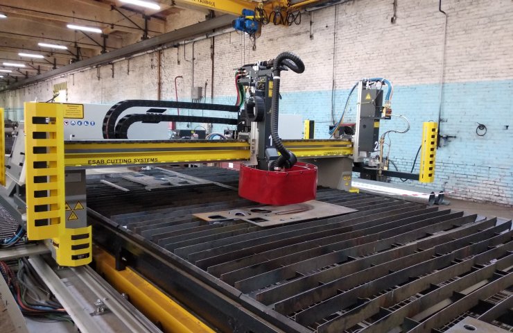 ESAB cutting machine has increased the productivity of the blank production by 25%
