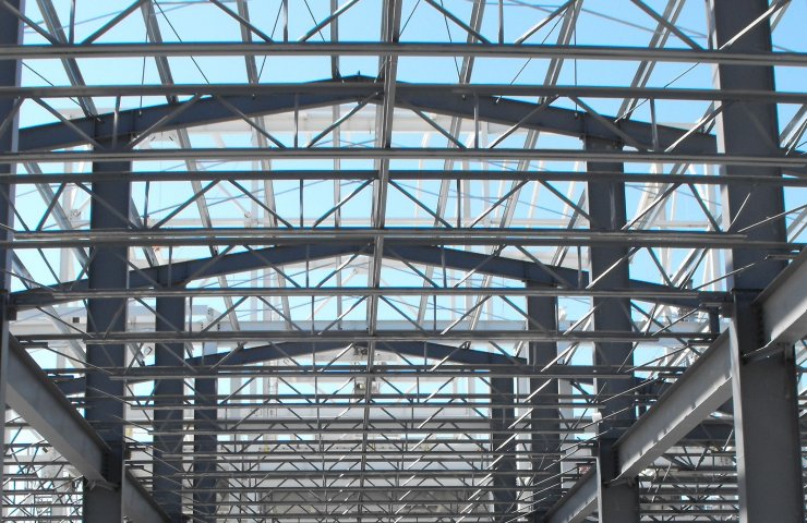 Steel structures in construction