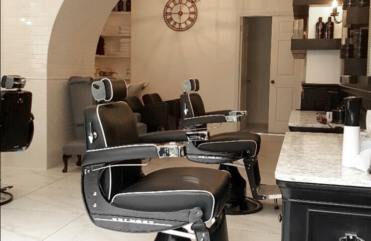 Chairs of a master hairdresser in Moscow