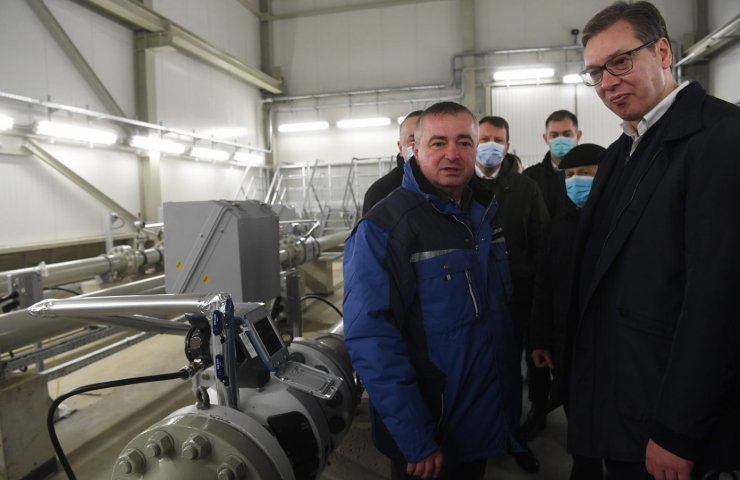 Газпром начал поставки газа в Сербию и Боснию по трубопроводу Турецкий поток