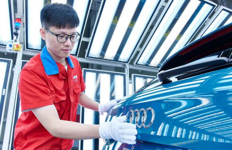 Автогиганты FAW и Audi запустили в Китае совместный проект производства электромобилей