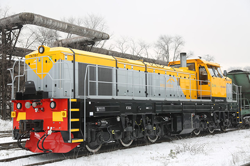 «АрселорМиттал Кривой Рог» ввел в эксплуатацию новый локомотив EffiShunter 1600