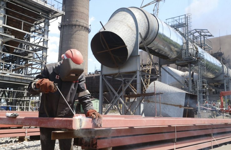 Річний спад промислового виробництва Донецької області України склав 3,8%