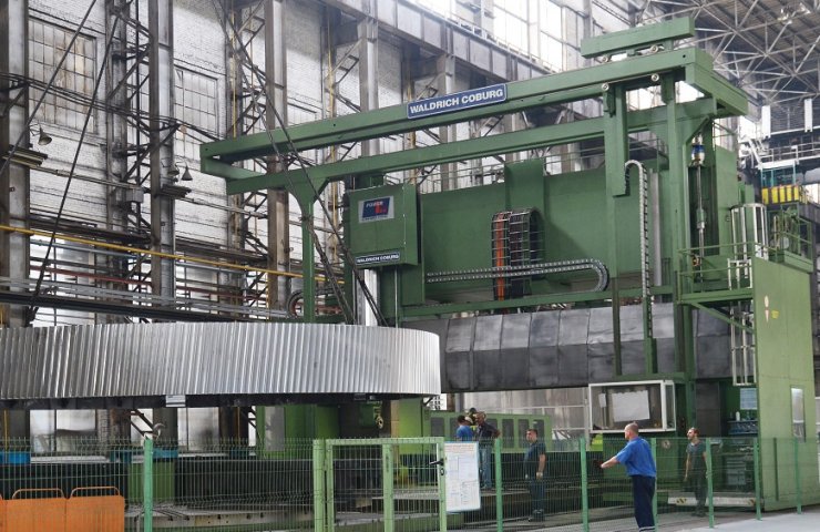 Novokramatorsk Machine-Building Plant acquired a unique machining center
