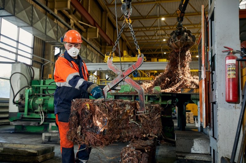 JSC "Uralelectromed" processed a record amount of non-ferrous scrap