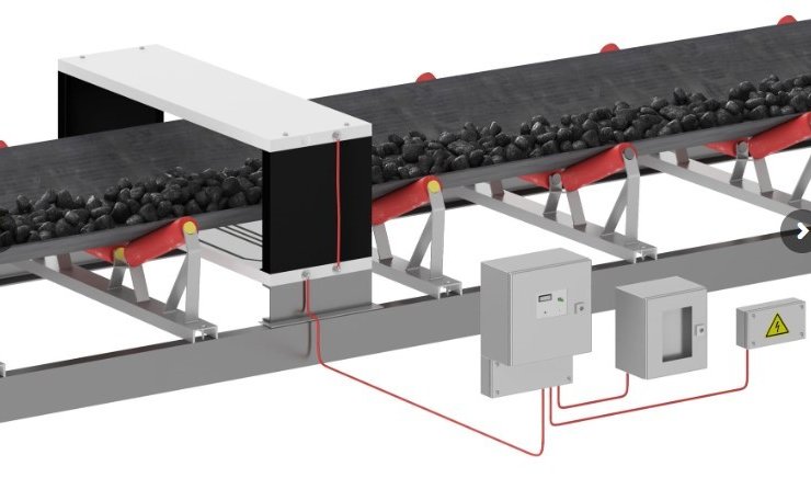 Industrial metal detectors