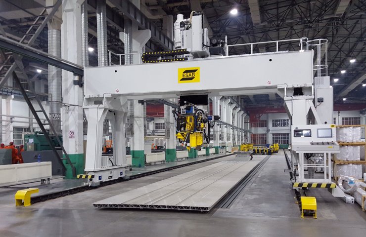 At the top of efficiency: ESAB technology has increased the productivity of welding production by 600%