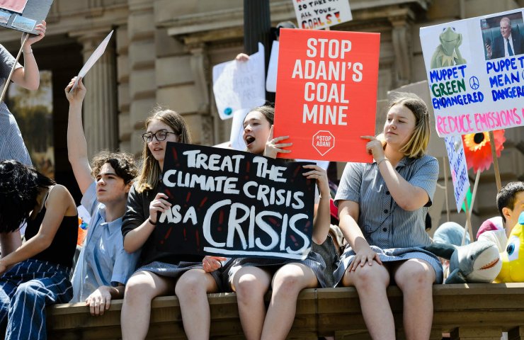 Australian schoolchildren file class action lawsuit in Melbourne court against coal company