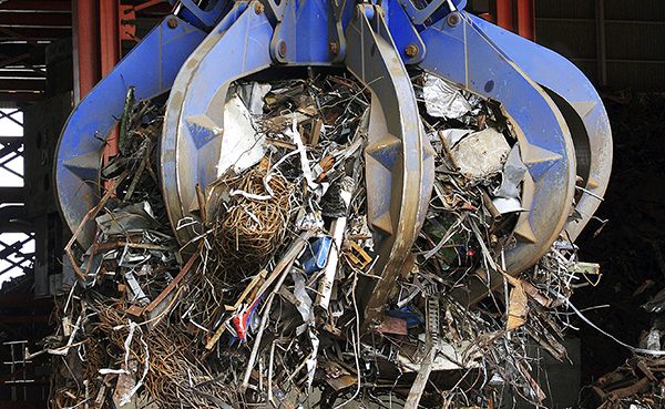 Acceptance of scrap metal from the company "TransMetall"