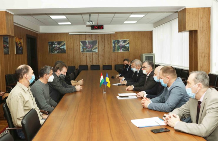The Kharkiv "Turboatom" was visited by a delegation of Hungarian nuclear scientists