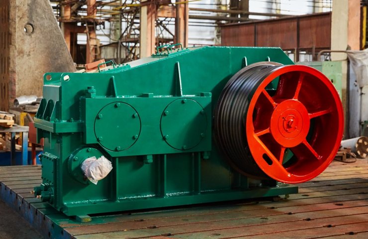 Energomashspetsstal manufactured a mining excavator winch for Ingulets GOK