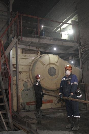 На підземному руднику Гайского ГЗК введено в експлуатацію новий дробильний комплекс