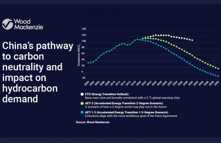 Китай стає лідером в ресурсах і технологіях декарбонізації - Wood Mackenzie