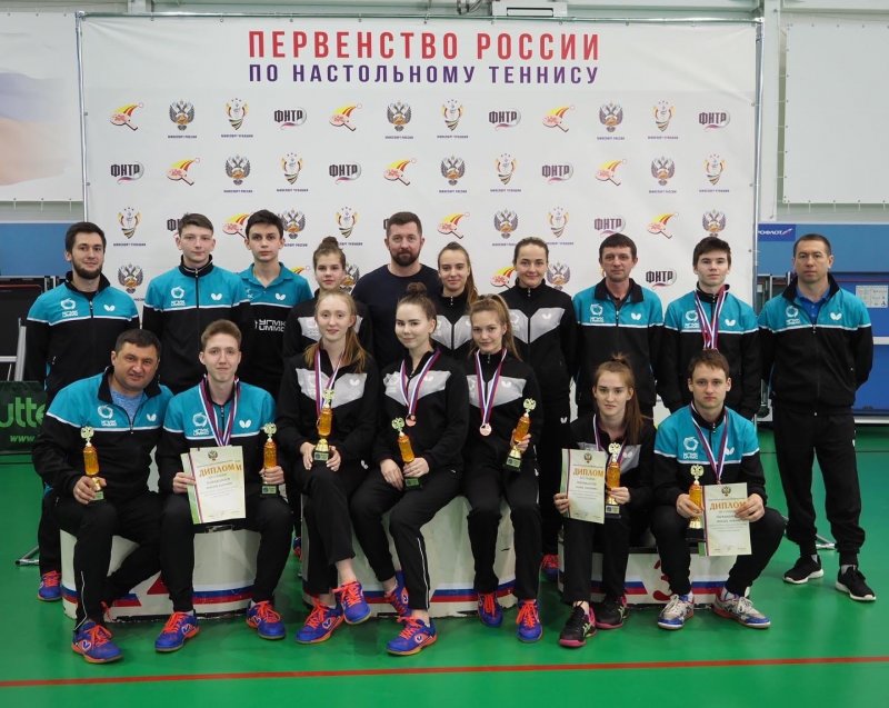 UMMC tennis players won seven medals for the national team of the Sverdlovsk region