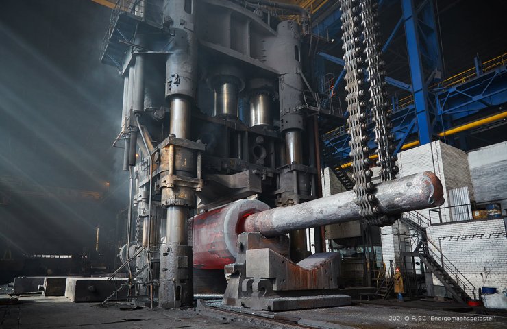 Енергомашспецсталь виконала половину робіт з виготовлення обечайки корпусу реактора АЕС «Аккую»