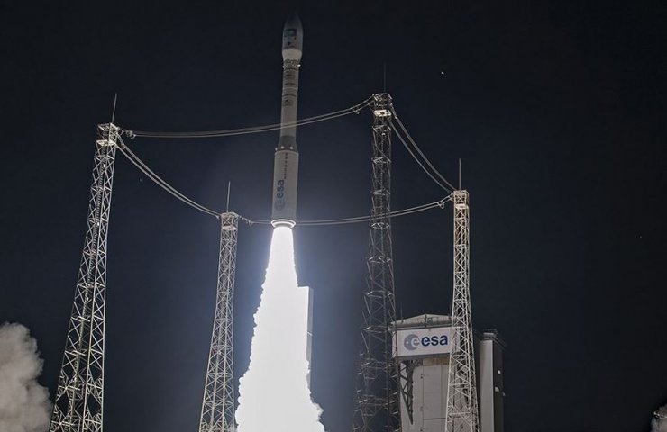 A launch vehicle with a Yuzhmash engine successfully launched from a cosmodrome in the Atlantic