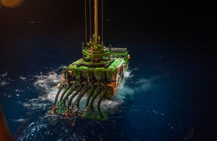 Глибоководний робот-шахтар загубився на багатому кобальтом дні Тихого океану