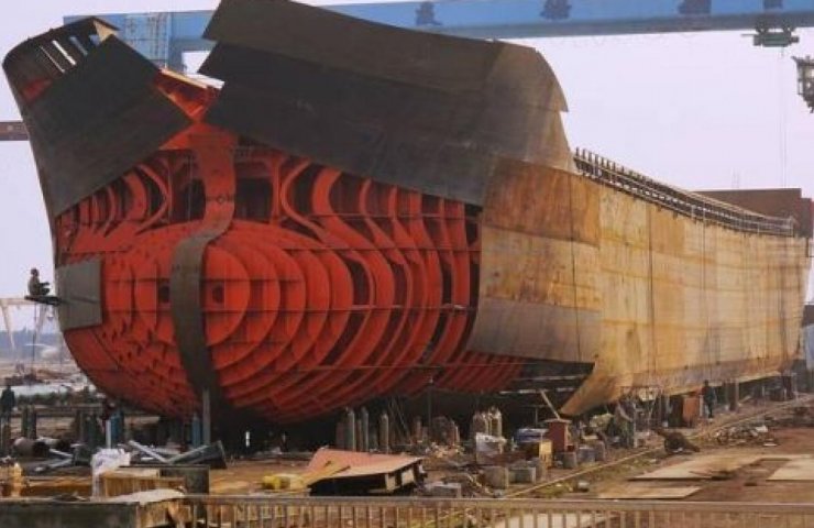 In January-March, China's shipbuilding industry increased production by almost 40%