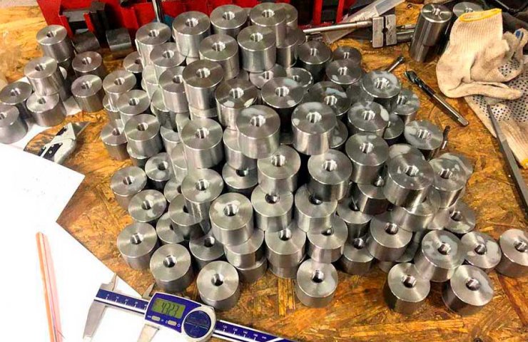 Manufacturing of parts from aluminum