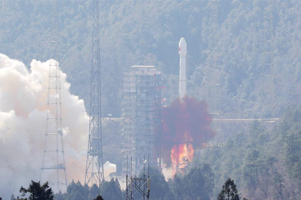 China launches small satellite mass production line