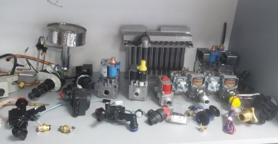 Where to buy spare parts for gas burners and boilers?