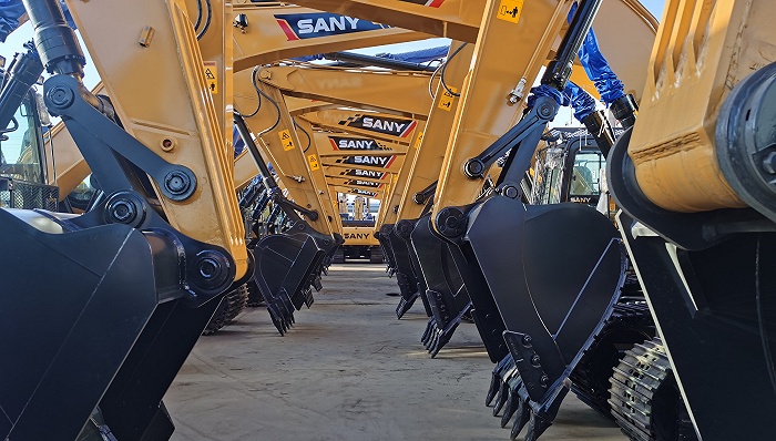 The Chinese company Sany has become the first in the world in the sale of excavators