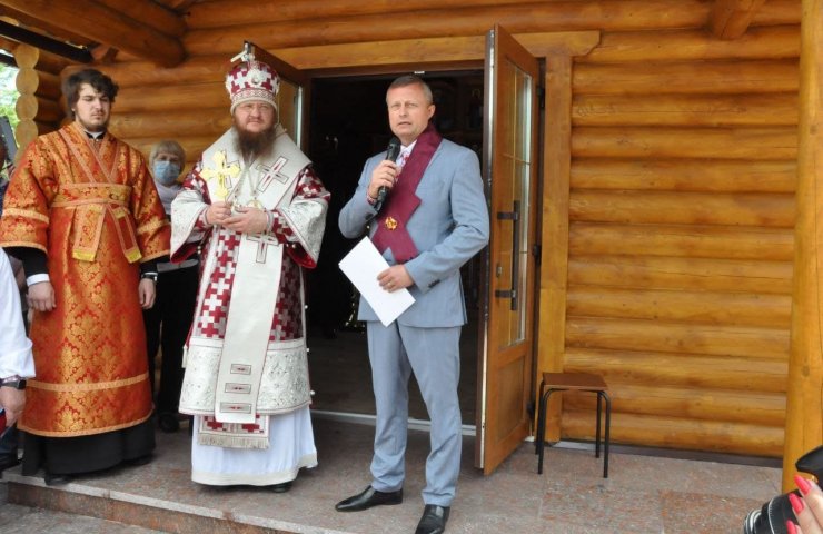 A chapel was opened and consecrated at the enterprise of Dmitry Firtash in Cherkassy