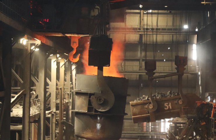 Dnipro Steel Works in May exceeded the plan for the production of rolled metal by 10%