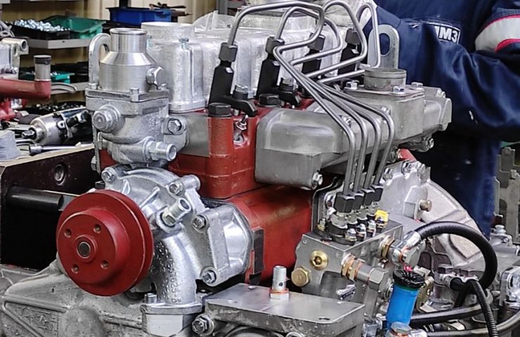 Minsk Motor Plant launched a new engine into serial production
