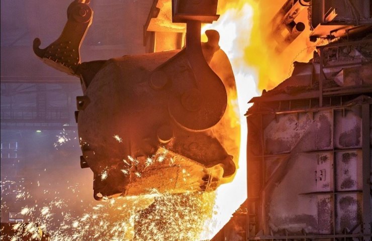 Маріупольський меткомбінат ім. Ілліча збільшив виробництво металопрокату на 22,1%